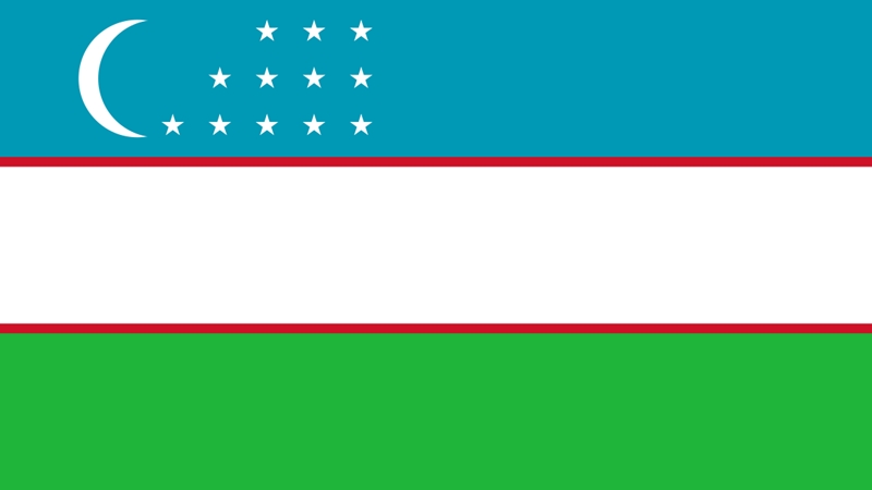 Özbekistan Bayrak